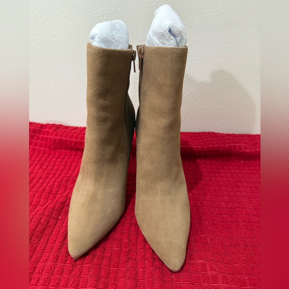 Raye zepplin bootie in toffee brown size 8